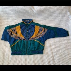 Vintage River Edge Sport Women’s Windbreaker Sz XL